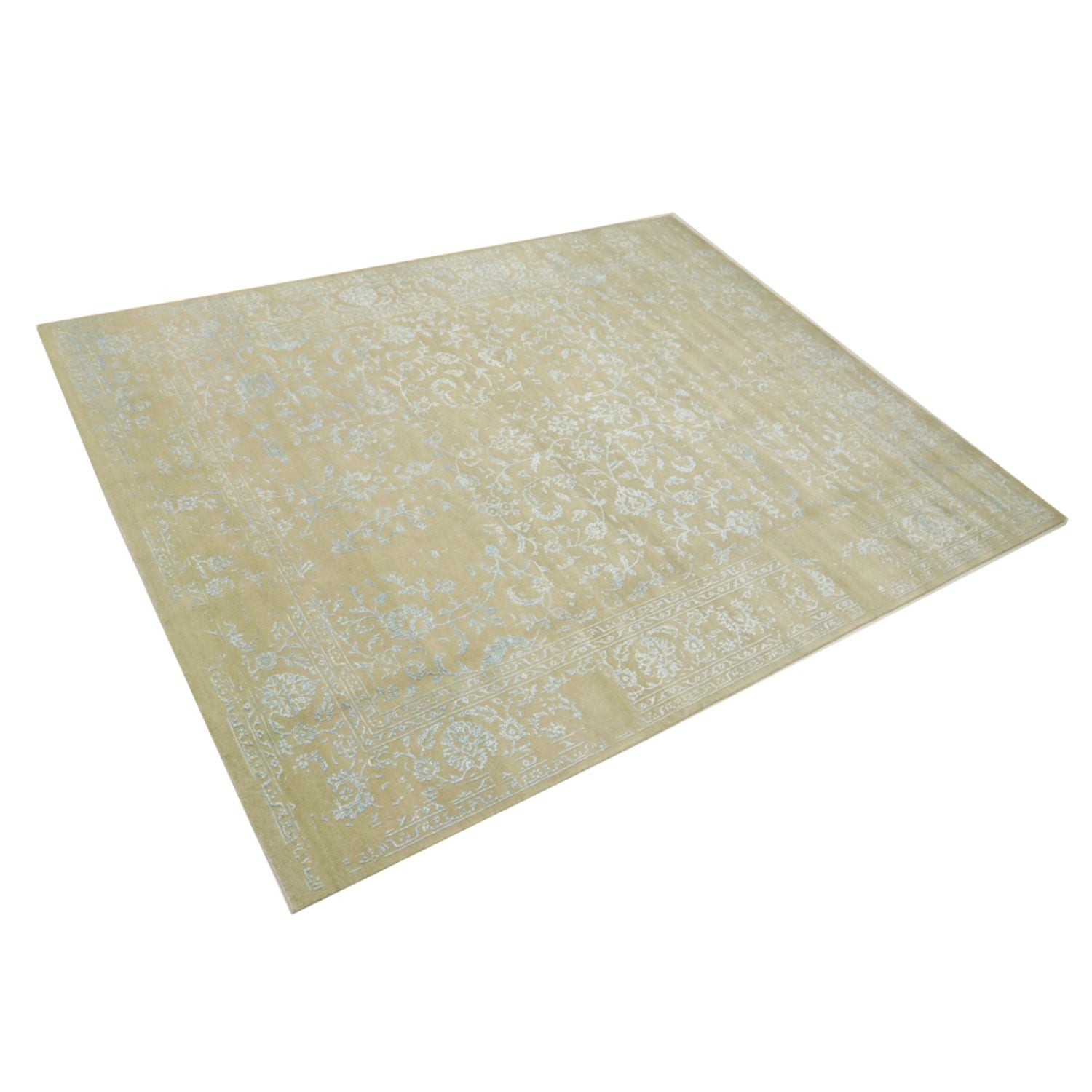 Tapis design - 306 x 243 cm - bleu clair