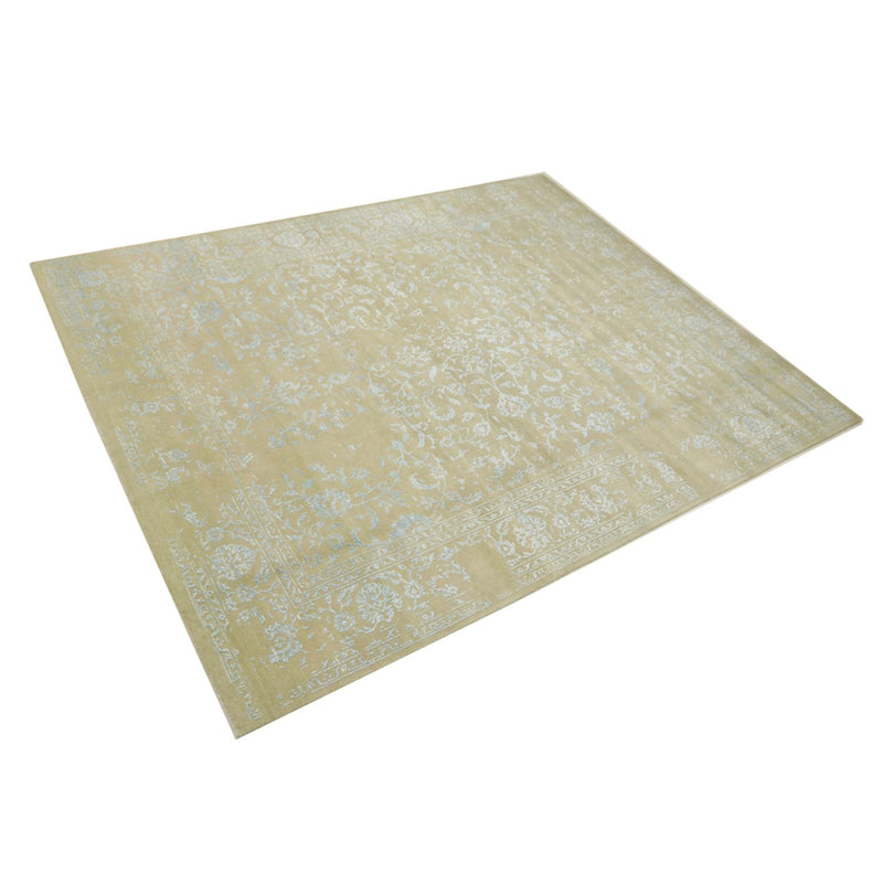 Tapis design - 306 x 243 cm - bleu clair