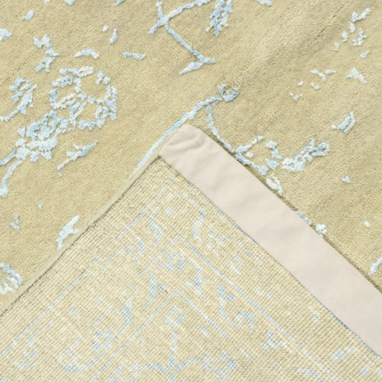 Tapis design - 306 x 243 cm - bleu clair