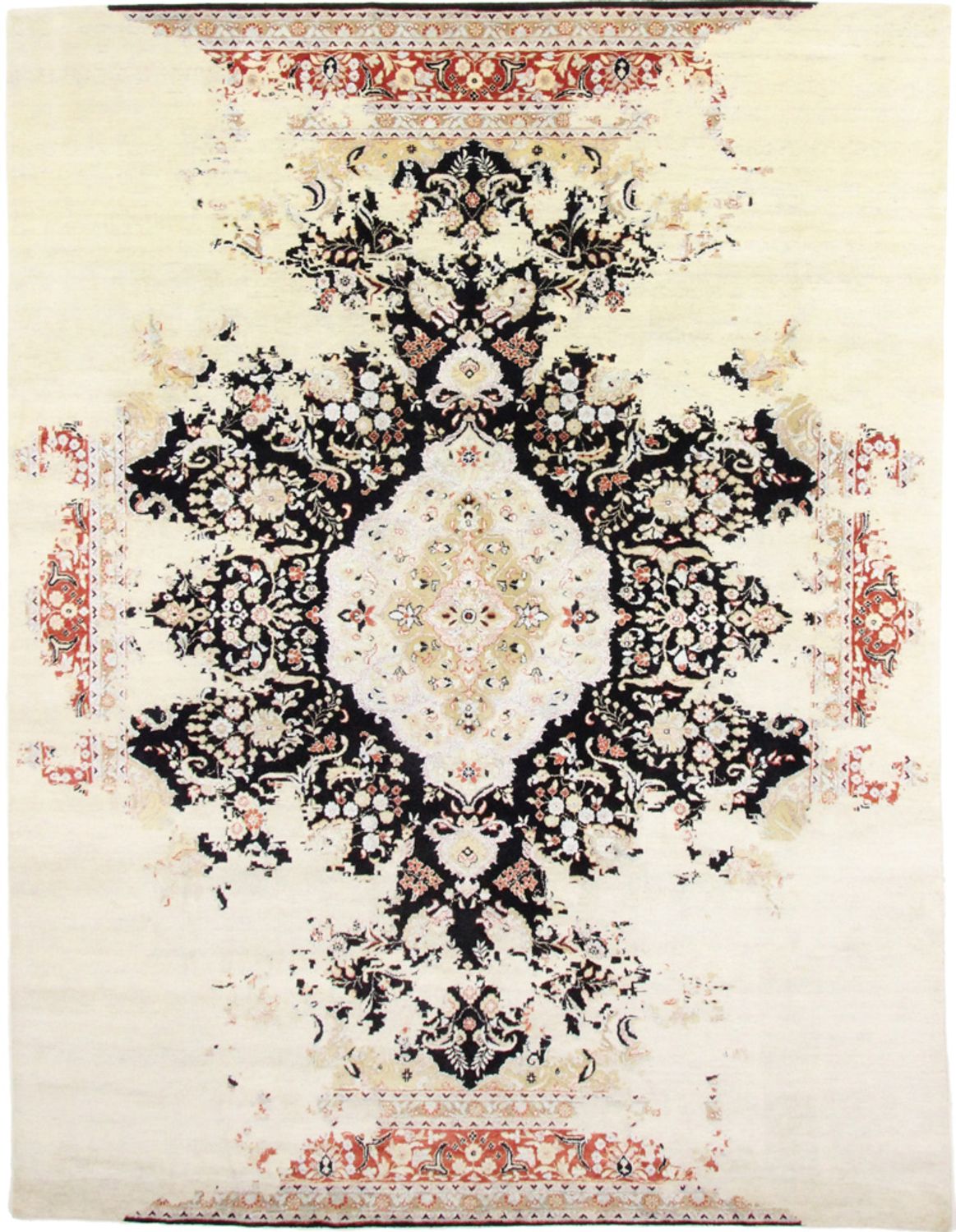 Tapis design - 309 x 242 cm - multicolore