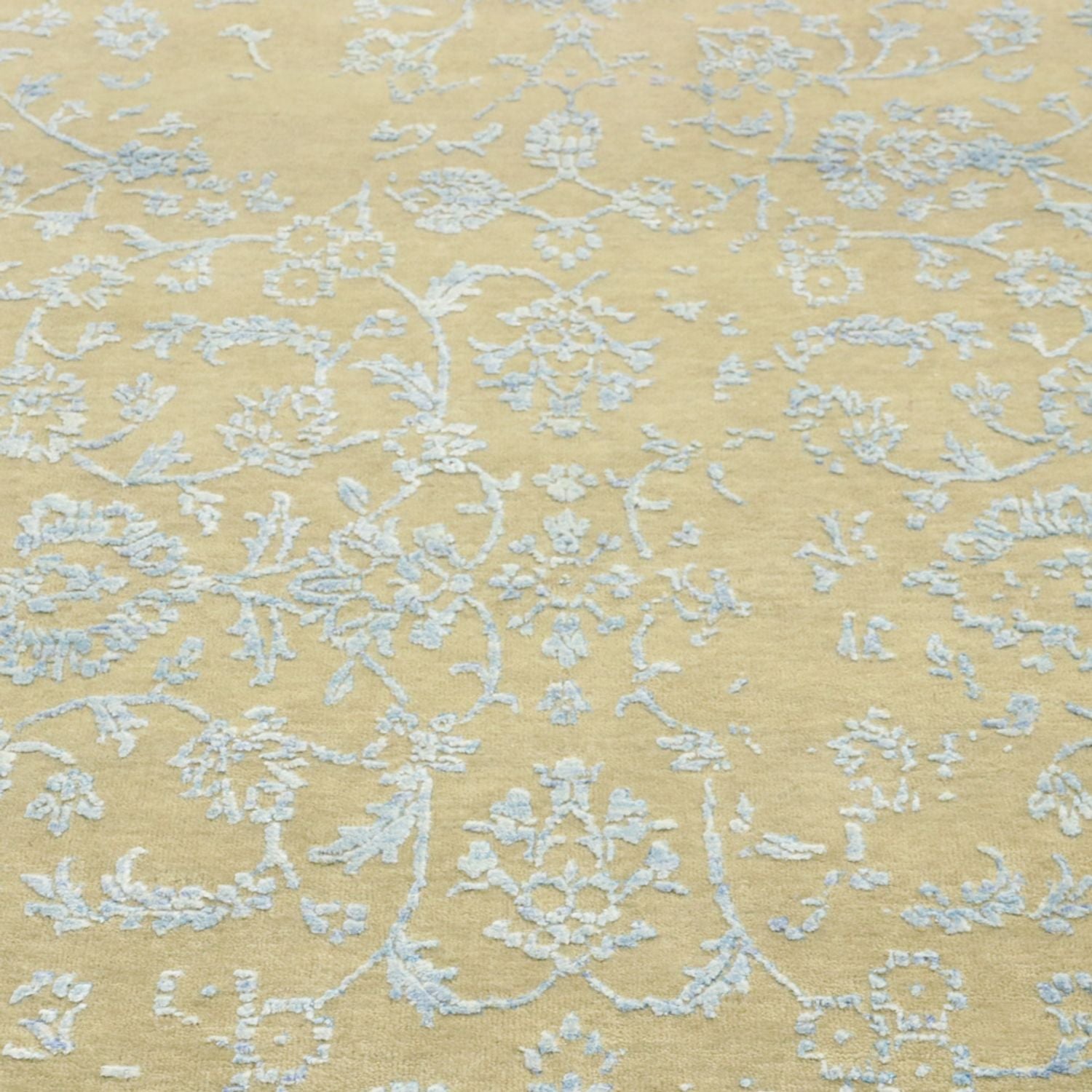 Tapis design - 250 x 169 cm - argent