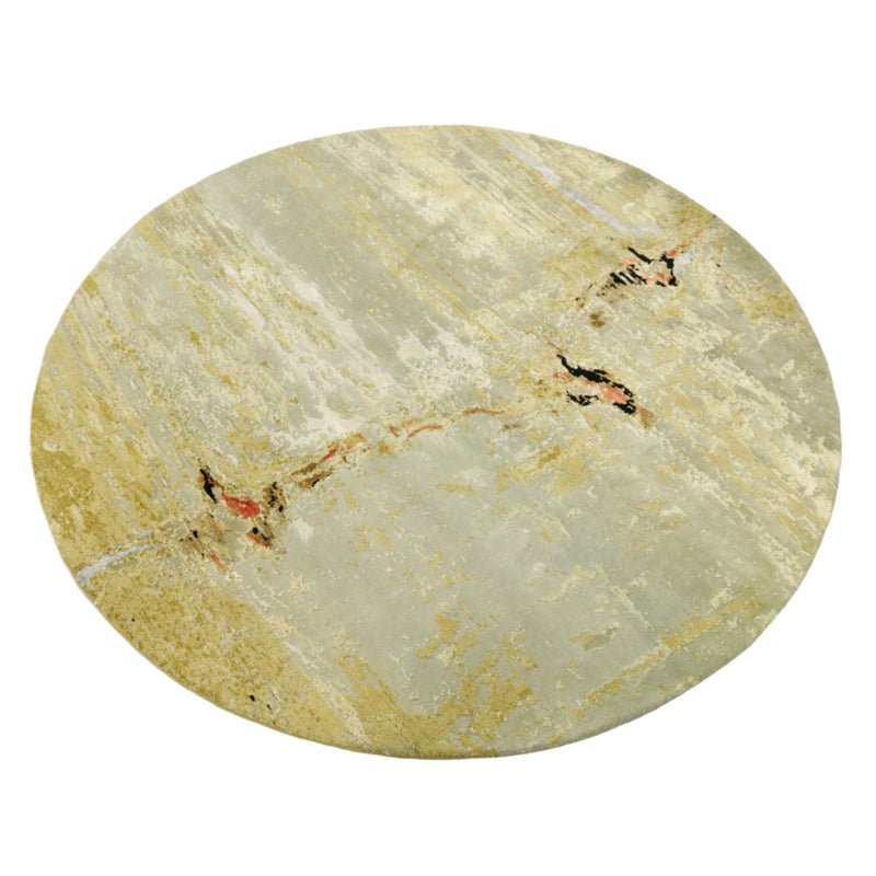 Tapis design ronde  - 202 x 202 cm - multicolore