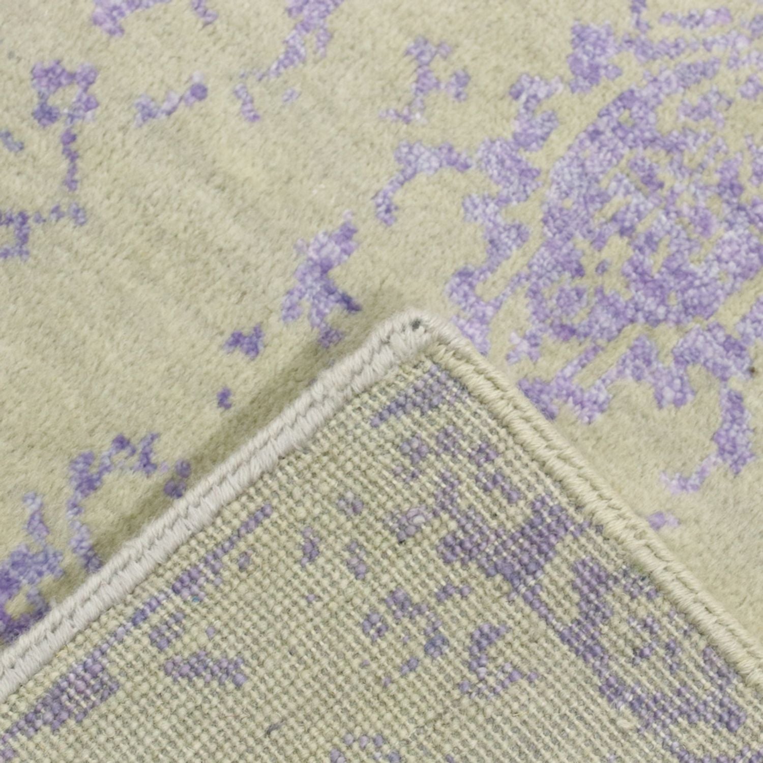 Tapis design - 186 x 124 cm - violet