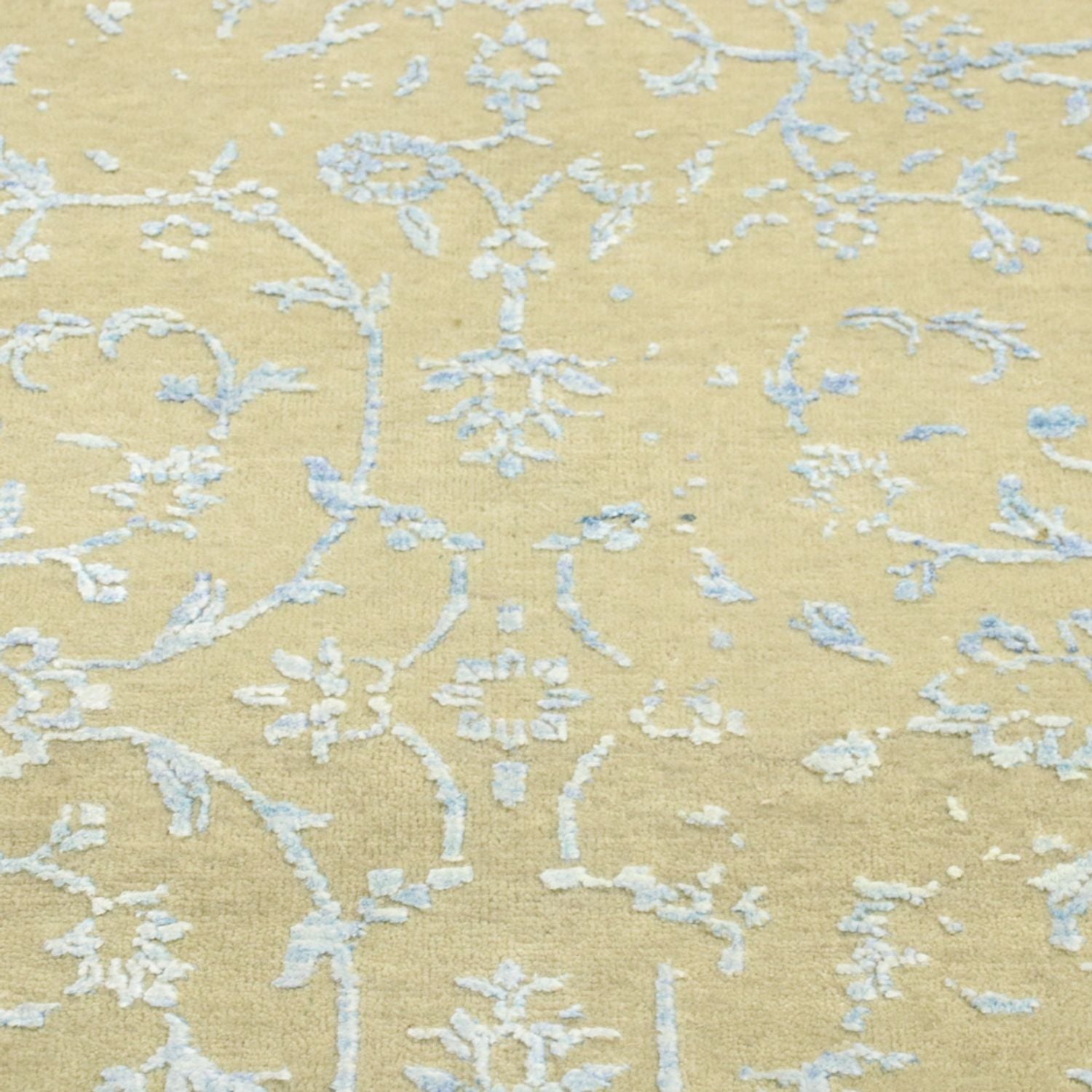 Tapis design - 182 x 119 cm - bleu clair