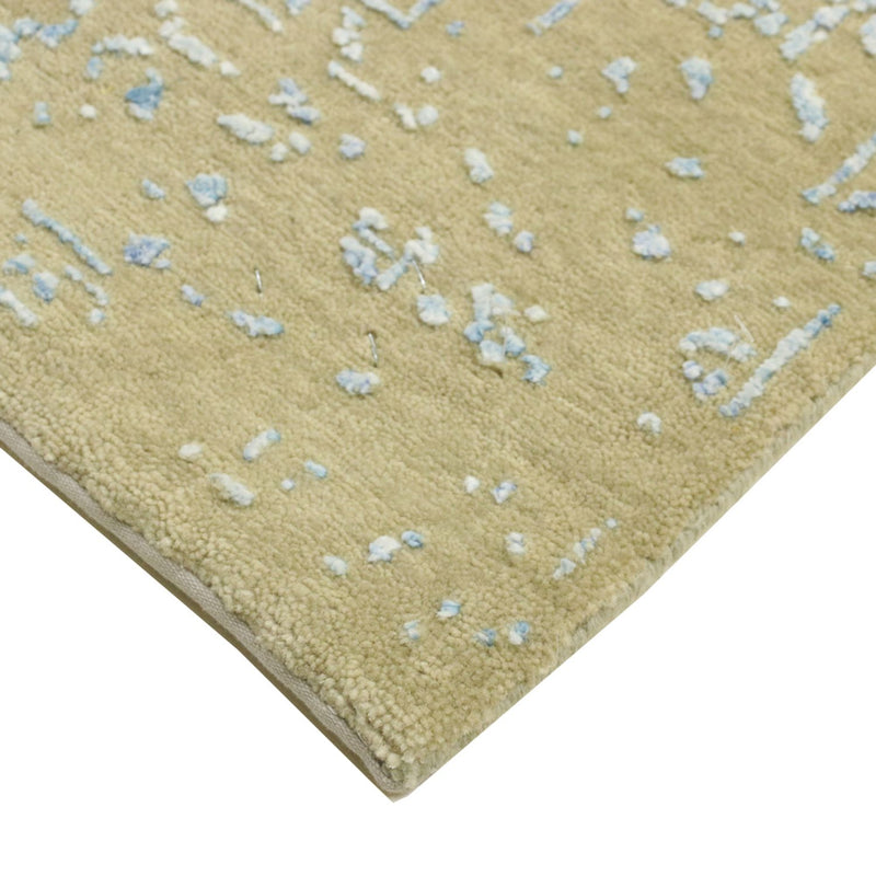 Tapis design - 182 x 119 cm - bleu clair