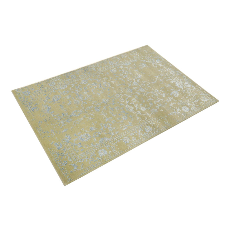 Tapis design - 182 x 119 cm - bleu clair
