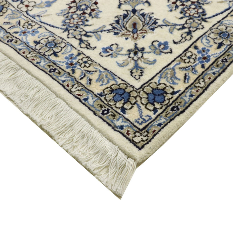 Tapis persan - Nain - 338 x 240 cm - bleu foncé