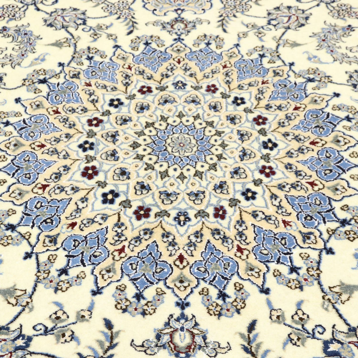 Tapis persan - Nain - 343 x 248 cm - crème