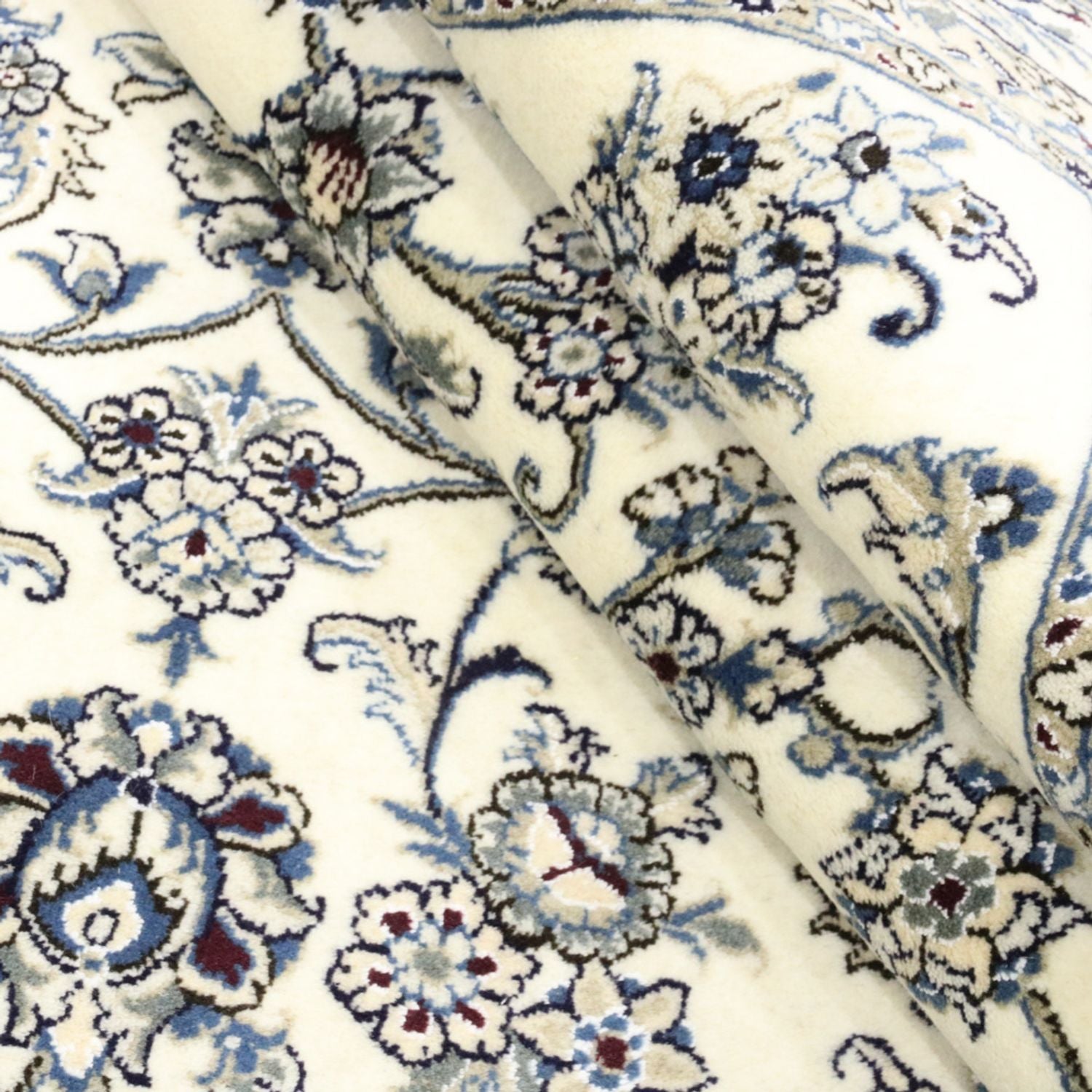 Tapis persan - Nain - 342 x 245 cm - crème