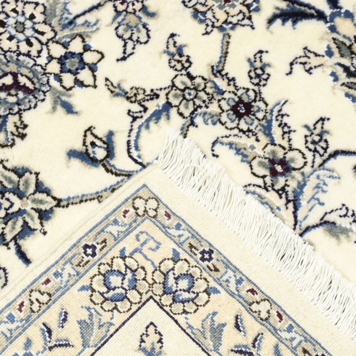 Tapis persan - Nain - 342 x 245 cm - crème