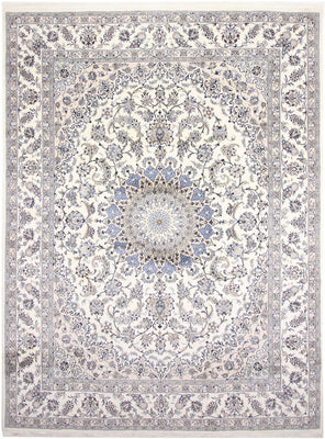 Tapis persan - Nain - 396 x 300 cm - crème