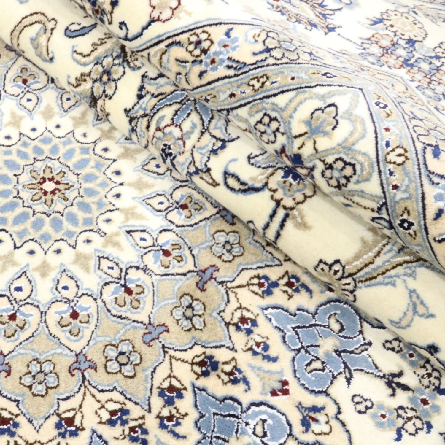 Tapis persan - Nain - 396 x 300 cm - crème