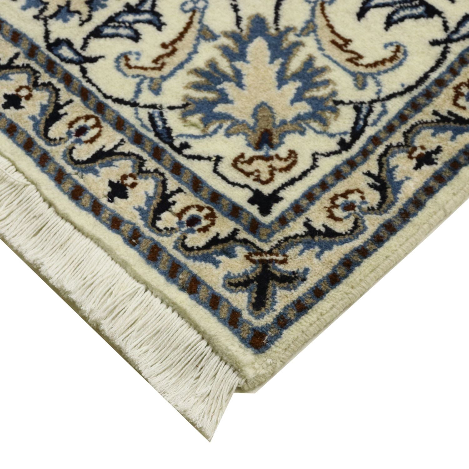 Tapis persan - Nain - 286 x 193 cm - crème