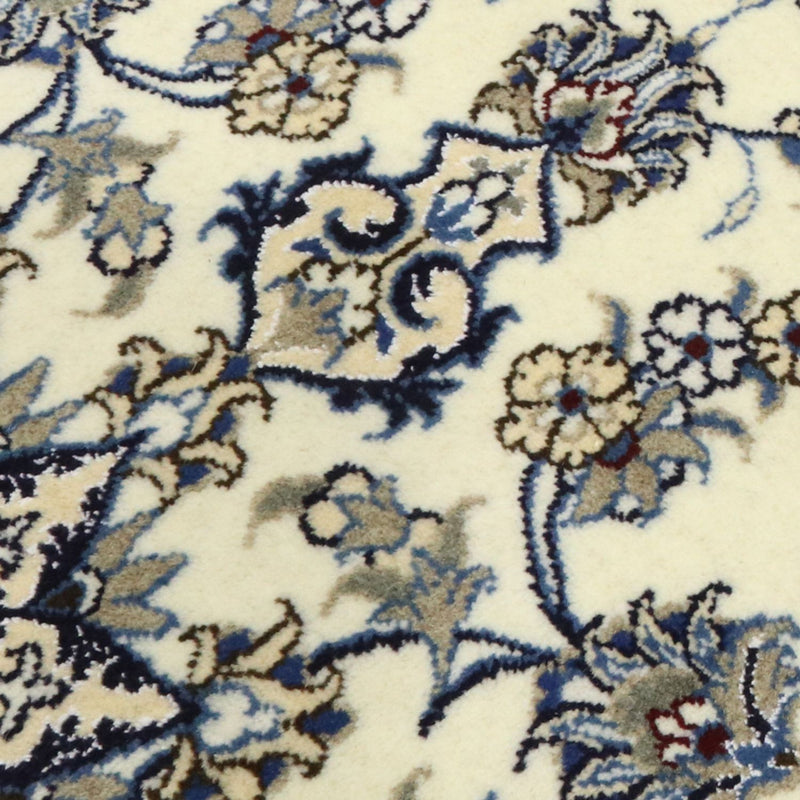 Tapis de couloir Tapis persan - Nain - 386 x 82 cm - crème