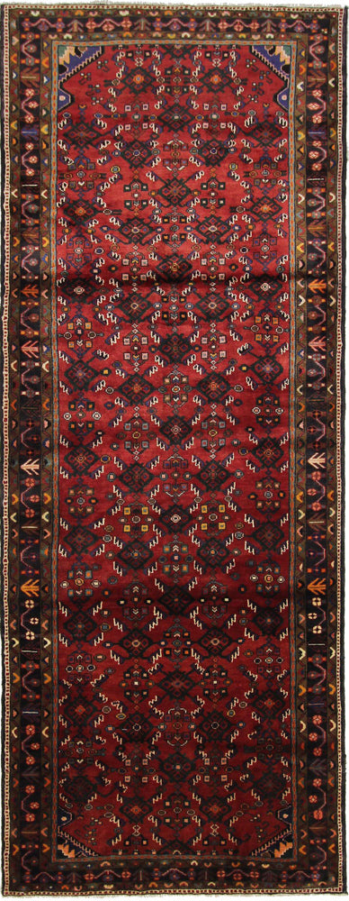 Läufer Perser - Nomadic - 326 x 127 cm - rot