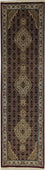 Läufer Orient - Täbriz - 302 x 80 cm - dunkelbeige