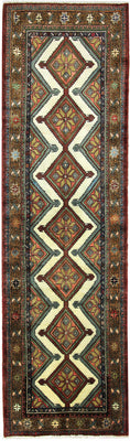 Läufer Perser - Nomadic - 286 x 83 cm - dunkelbeige