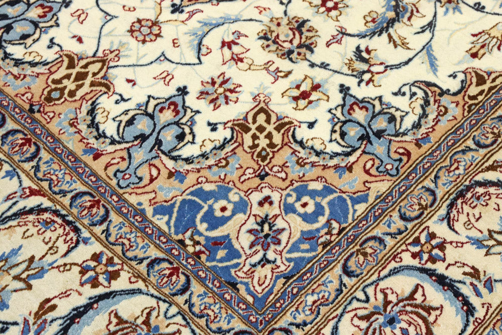 Perserteppich - Nain - Premium - 260 x 155 cm - creme