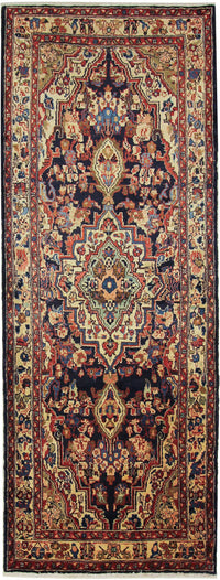 Läufer Perser - Nomadic - 297 x 110 cm - dunkelbeige