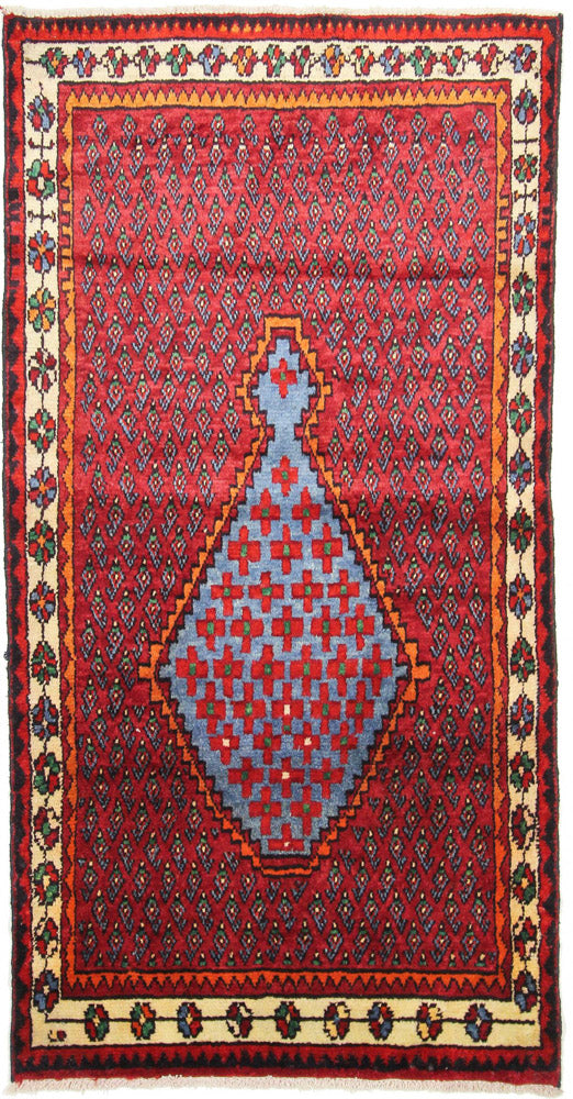Läufer Perser - Nomadic - 200 x 105 cm - rot