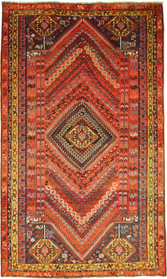 Perserteppich - Nomadic - 287 x 170 cm - rot
