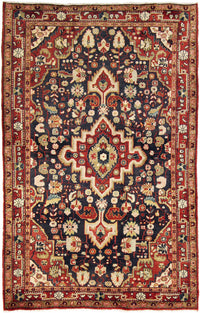 Perserteppich - Nomadic - 210 x 135 cm - dunkelblau