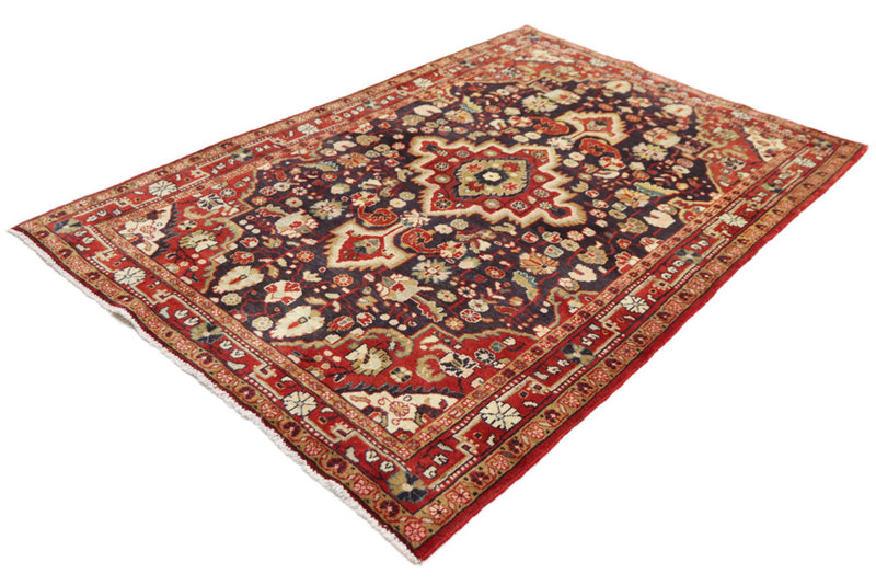 Perserteppich - Nomadic - 210 x 135 cm - dunkelblau