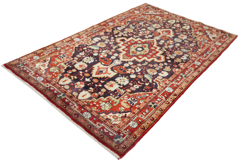 Perserteppich - Nomadic - 210 x 135 cm - dunkelblau