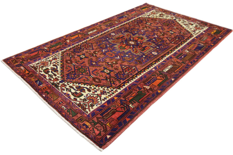 Perserteppich - Nomadic - 215 x 130 cm - rost