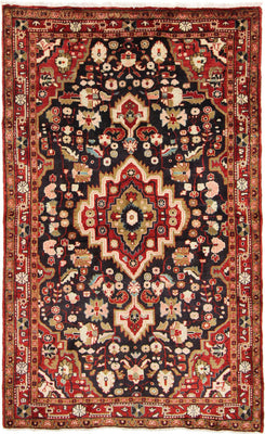 Perserteppich - Nomadic - 220 x 135 cm - dunkelblau