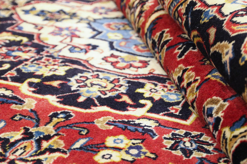 Perserteppich - Keshan - 260 x 136 cm - rot