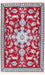 Perserteppich - Nain - 138 x 86 cm - rot