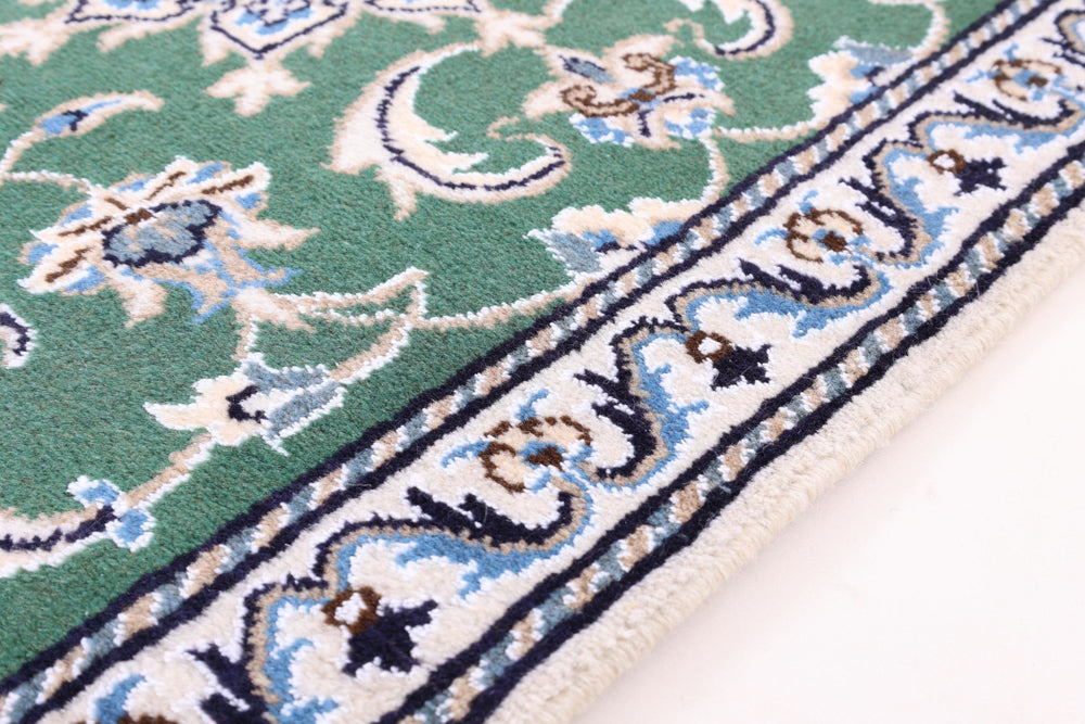 Perserteppich - Nain - 137 x 70 cm - grün