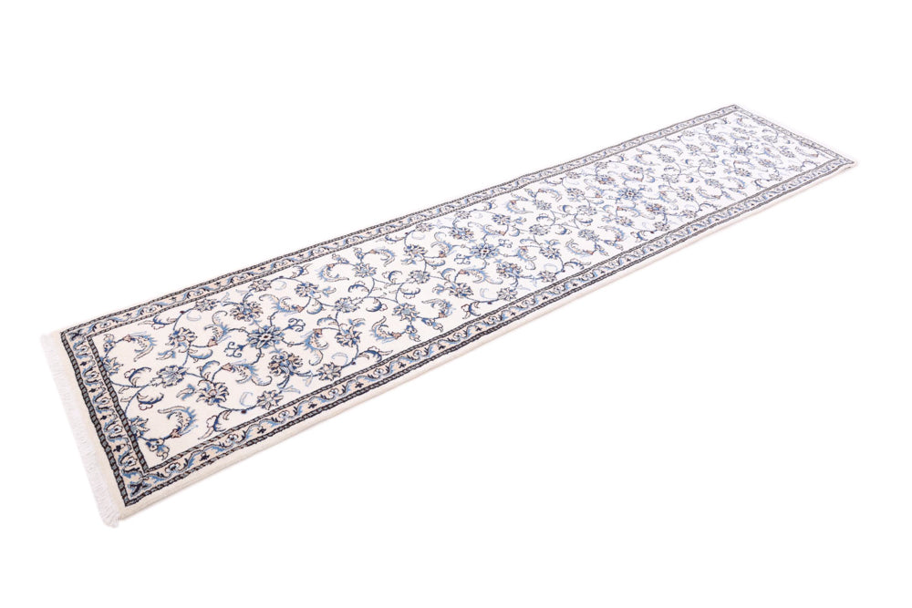 Läufer Perser - Nain - 382 x 79 cm - creme