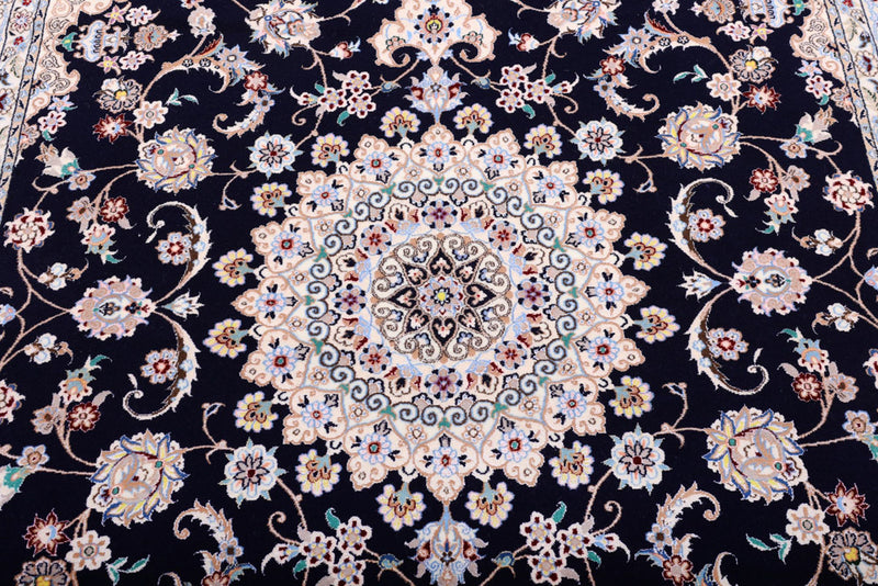 Perserteppich - Nain - Premium - 240 x 154 cm - dunkelblau