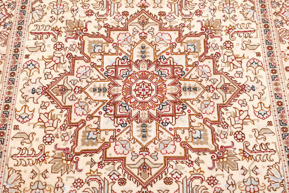 Perserteppich - Täbriz - Royal - 160 x 100 cm - hellbeige
