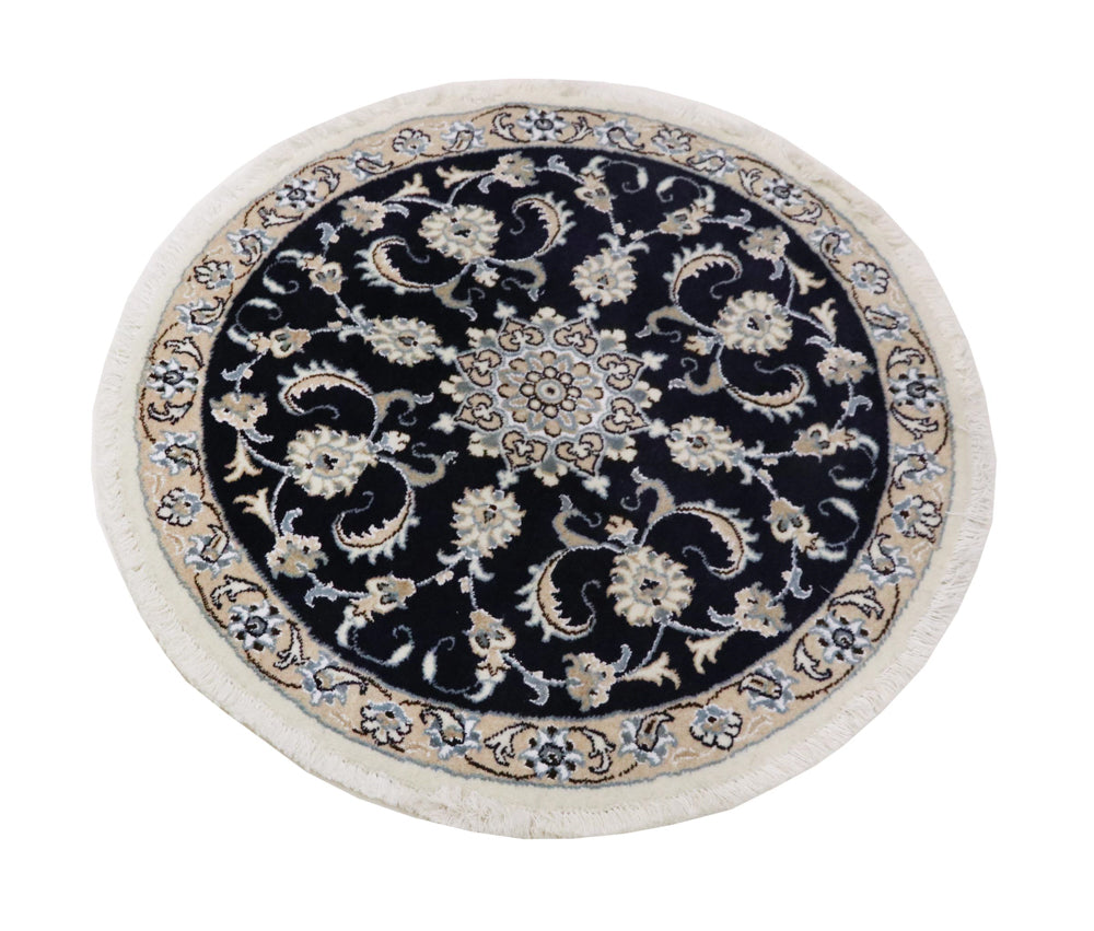 Tapis de Nain - 12 lignes Tapis 100x100cm - Tapis persan