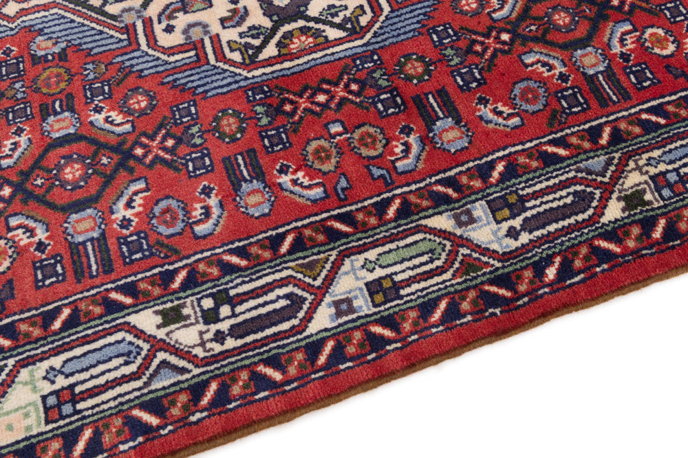 Perserteppich - Nomadic - 165 x 105 cm - dunkelrot