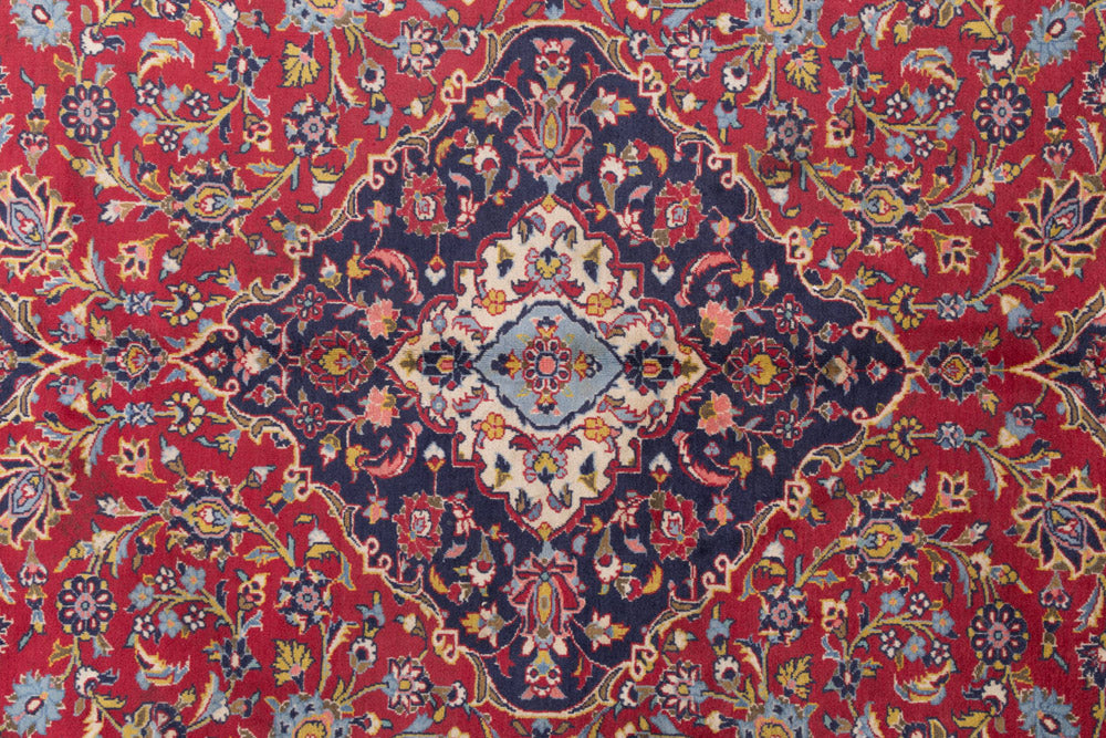 Perserteppich - Keshan - 340 x 250 cm - rot