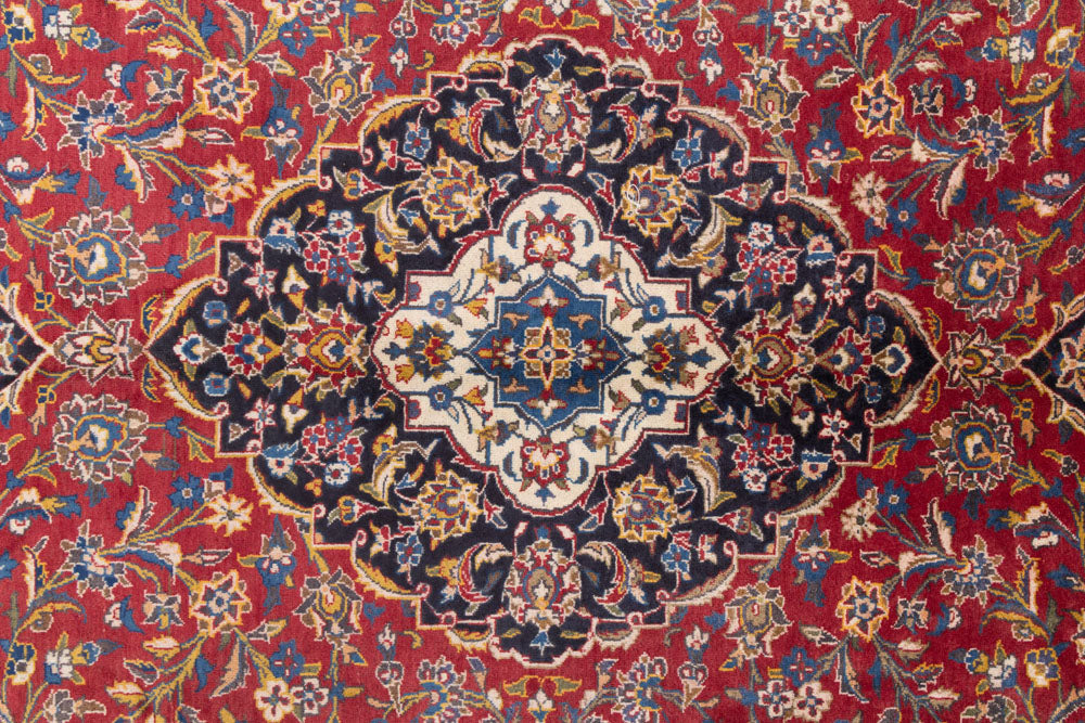 Perserteppich - Keshan - 350 x 250 cm - rot