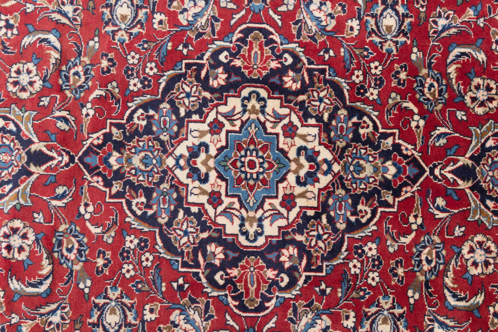 Perserteppich - Keshan - 344 x 252 cm - rot