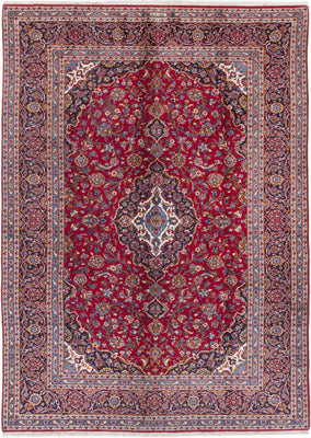 Perserteppich - Keshan - 355 x 255 cm - rot
