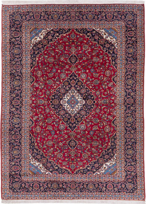 Perserteppich - Keshan - 400 x 295 cm - rot