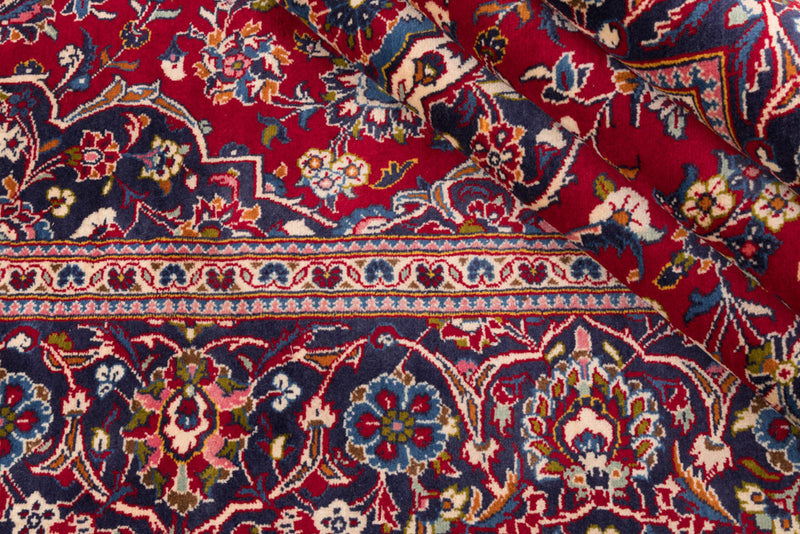 Perserteppich - Keshan - 305 x 205 cm - rot