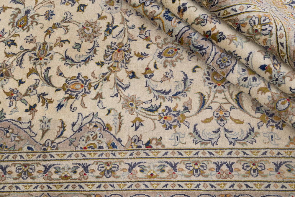 Perserteppich - Keshan - 350 x 245 cm - sand