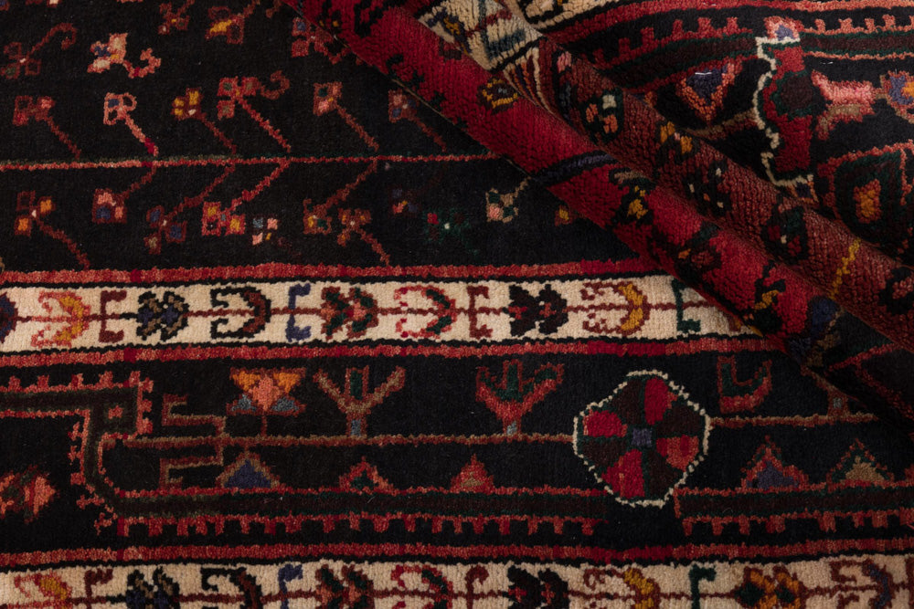 Perserteppich - Nomadic - 225 x 145 cm - dunkelrot