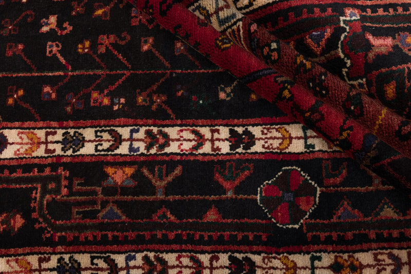 Perserteppich - Nomadic - 225 x 145 cm - dunkelrot