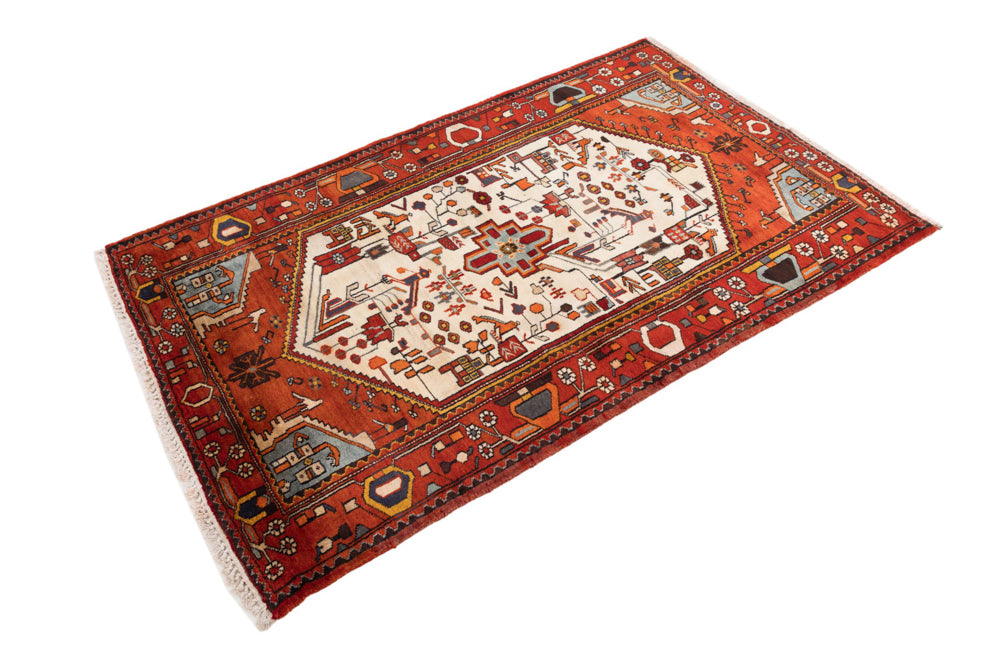 Tapis de Hamadan Tapis 200x122cm - Tapis persan