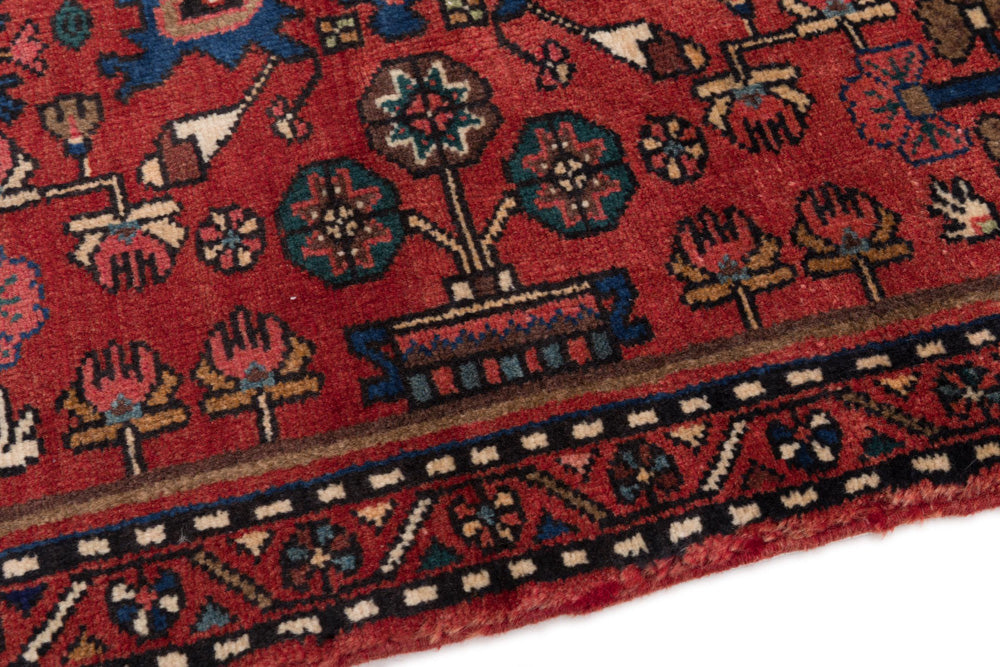 Perserteppich - Nomadic - 180 x 115 cm - rot