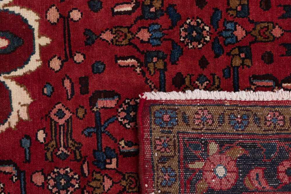 Perserteppich - Nomadic - 200 x 150 cm - dunkelrot